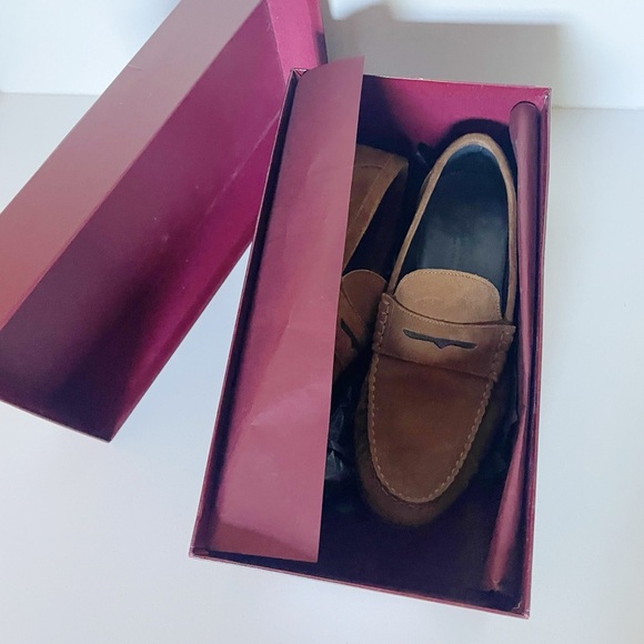 To Boot Tan Suede Loafers Sz 10M main image 2
